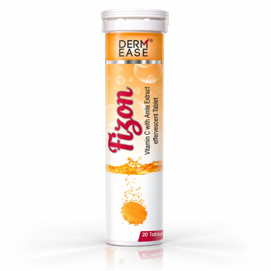 Derm Ease Fizon Vitamin C Effervescent Tablets